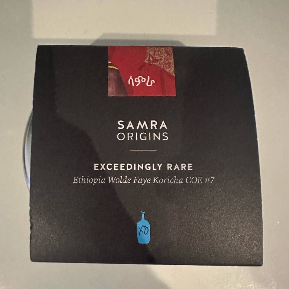 Blue bottle coffee Santa originals Ethiopia limited edition